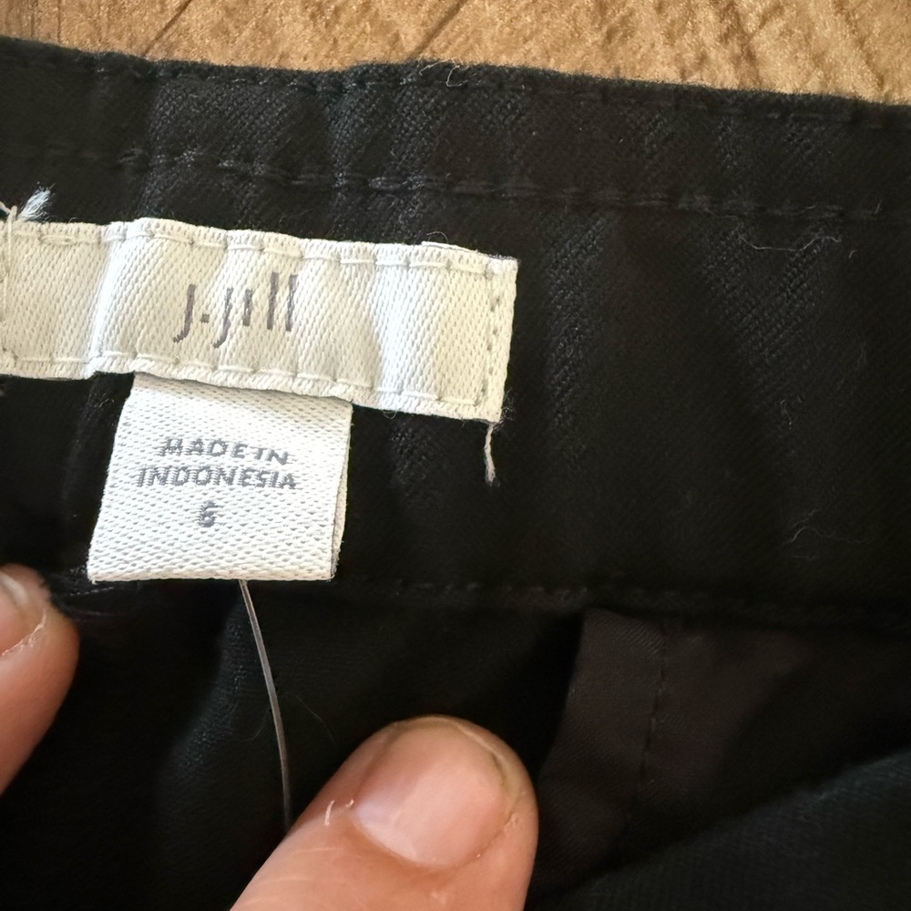 NWT J. Jill Elegant Black Trousers